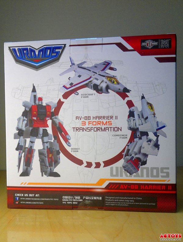 TFC Toys Project Uranos AV 8B Harrier Out Of The Box Images Showcase Not Skydive Figure  (2 of 34)